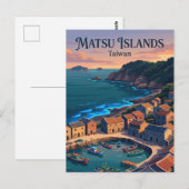 Carte Postale Îles Matsu Taïwan (Devant / Derrière)