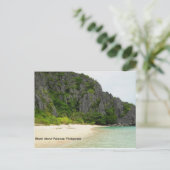 Carte Postale Îles Noires Palawan Philippines (Debout devant)