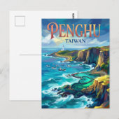 Carte Postale Îles Penghu Taïwan (Devant / Derrière)