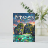 Carte Postale Îles Phi Phi Thaïlande (Debout devant)