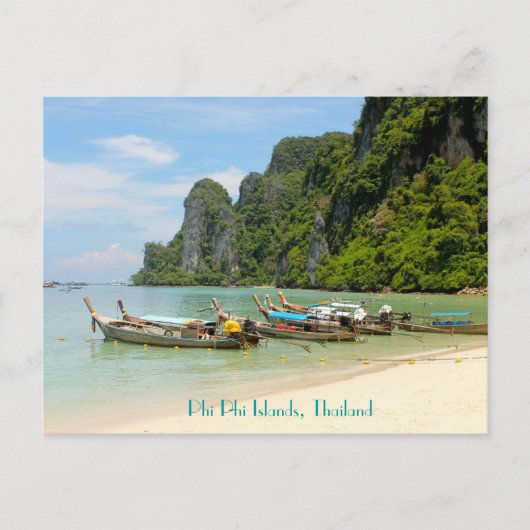 Carte Postale Iles Phi Phi, Thaïlande (Devant)