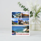 Carte Postale Îles Pitcairn - Mosaïque - (Debout devant)