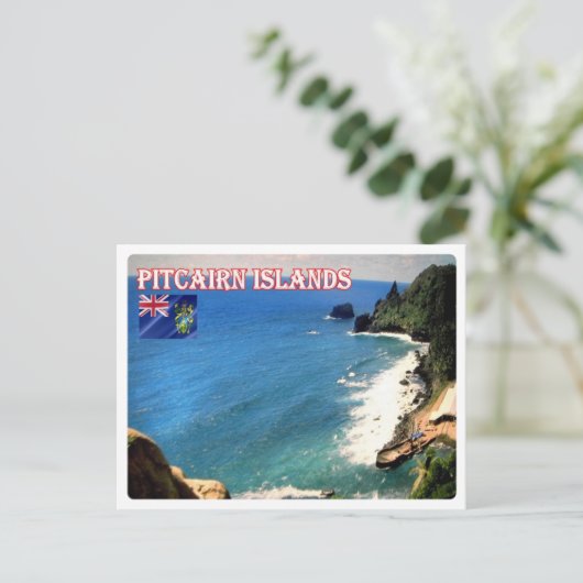 Carte Postale Îles Pitcairn - Pitcairnland - (Debout devant)