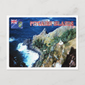 Carte Postale Îles Pitcairn - Vue aérienne - (Devant)