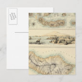 Carte Postale Îles portugaises dans l'océan Atlantique (Devant / Derrière)