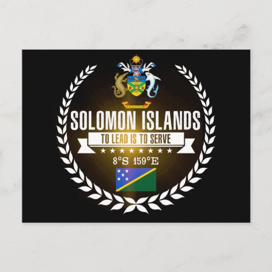 Carte Postale Îles Salomon (Devant)