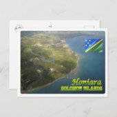 Carte Postale Îles Salomon - Honiara - Vue aérienne - (Devant / Derrière)