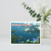 Carte Postale Îles Salomon - Vue aérienne - (Debout devant)