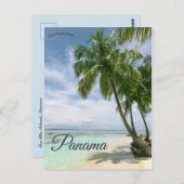 Carte Postale Îles San Blas Panama (Devant / Derrière)