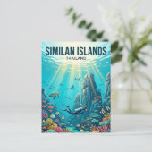 Carte Postale Îles Similan Thaïlande (Debout devant)