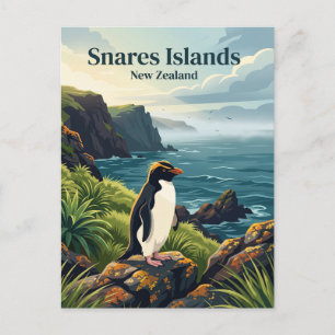 Carte Postale Îles Snares Nouvelle-Zélande