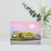 Carte Postale Îles Thimble au coucher du soleil (Debout devant)