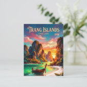 Carte Postale Îles Trang Thaïlande (Debout devant)