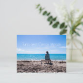 Carte Postale Îles Turques et Caïques (Debout devant)