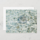 Carte Postale Îles Turques et Caïques (Devant / Derrière)