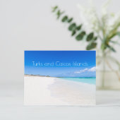 Carte Postale Îles Turques-et-Caïques (Debout devant)