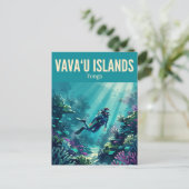 Carte Postale Îles Vavaʻu Tonga (Debout devant)