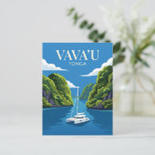 Carte Postale Îles Vava'u Tonga (Debout devant)