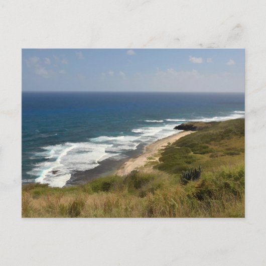 Carte Postale Îles Vierges américaines USVI Sainte-Croix Mer des (Devant)