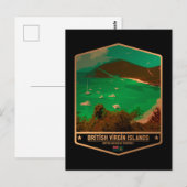 Carte Postale Îles Vierges britanniques (Devant / Derrière)