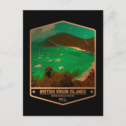 Carte Postale Îles Vierges britanniques (Devant)