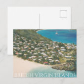 Carte Postale Îles Vierges britanniques (Devant / Derrière)