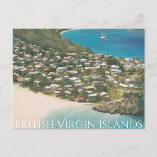 Carte Postale Îles Vierges britanniques (Devant)