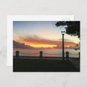 Carte Postale Iles Vierges Sunset St. Croix USVI (Devant / Derrière)