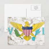 Carte Postale Îles Virgin (Devant / Derrière)