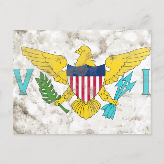 Carte Postale Îles Virgin (Devant)