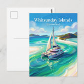 Carte Postale Îles Whitsunday Australie (Devant / Derrière)
