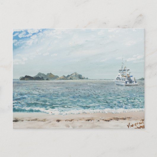 Carte Postale Îles Whitsunday Australie. 1998 (Devant)