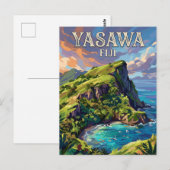 Carte Postale Îles Yasawa Fidji (Devant / Derrière)