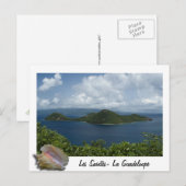 Carte Postale Ilets cabri - Les Saintes - Guadeloupes (Devant / Derrière)