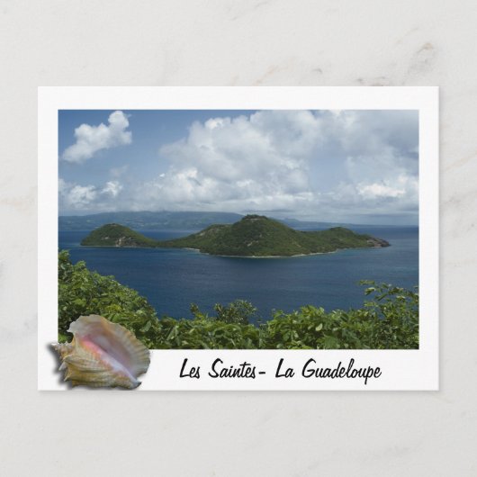 Carte Postale Ilets cabri - Les Saintes - Guadeloupes (Devant)