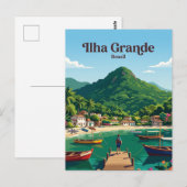 Carte Postale Ilha Grande Brésil (Devant / Derrière)