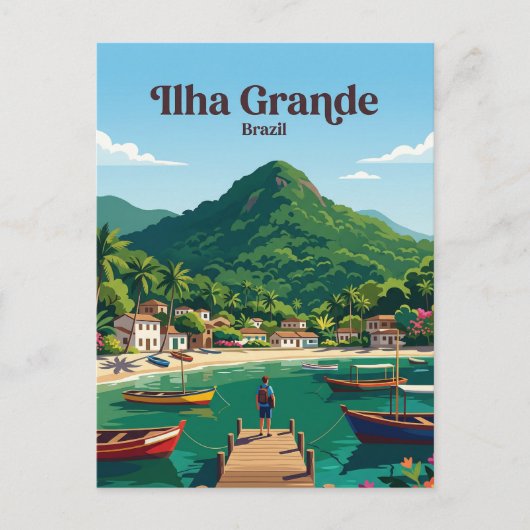 Carte Postale Ilha Grande Brésil (Devant)