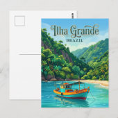 Carte Postale Ilha Grande Brésil (Devant / Derrière)