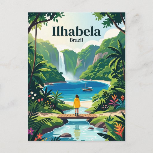 Carte Postale Ilhabela Brésil (Devant)