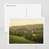 Carte Postale Ilkley, Yorkshire, Angleterre (Devant / Derrière)