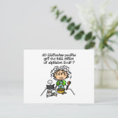 Carte Postale Illettrer l'Humour populaire (Debout devant)