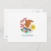 CARTE POSTALE ILLINOIS (Devant / Derrière)