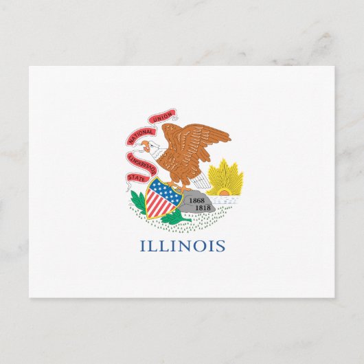 CARTE POSTALE ILLINOIS (Devant)