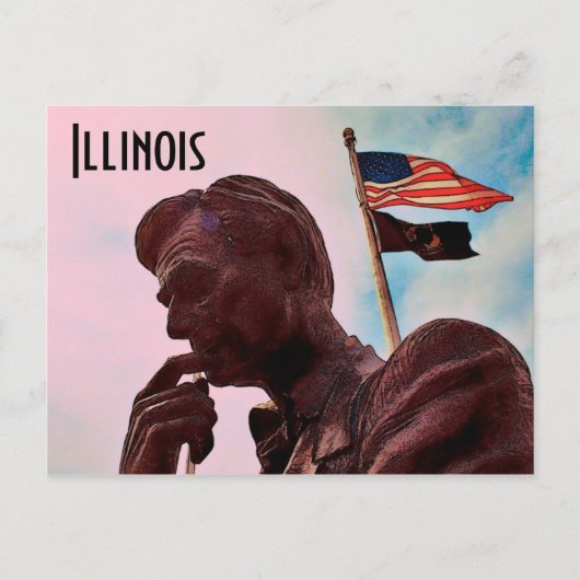 Carte postale Illinois (Devant)