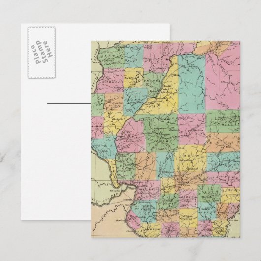 Carte Postale Illinois (Devant / Derrière)