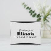 Carte Postale Illinois (Debout devant)