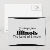 Carte Postale Illinois (Devant / Derrière)