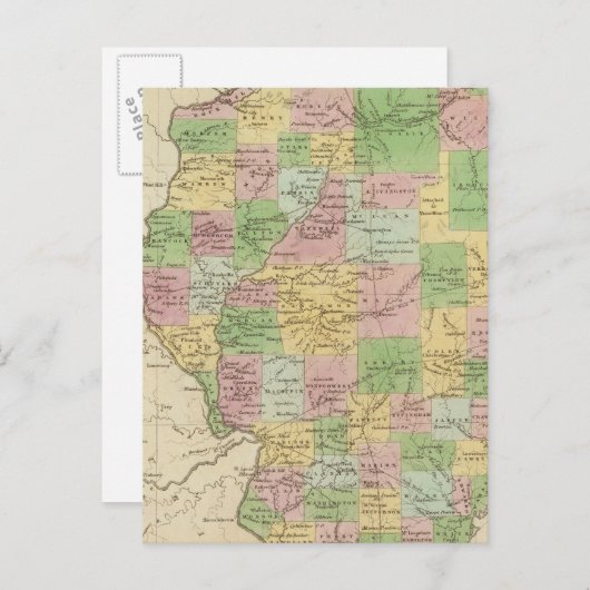 Carte Postale Illinois 6 (Devant / Derrière)