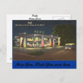 Carte Postale Illinois, Reif's Home Store (Devant / Derrière)