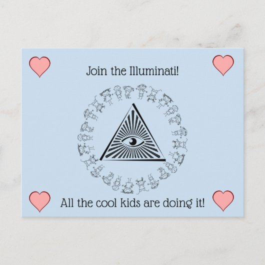 Carte postale Illuminati (Devant)